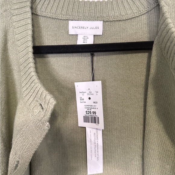 Sincerely Jules Cropped Button Cardigan - Picture 2 of 3